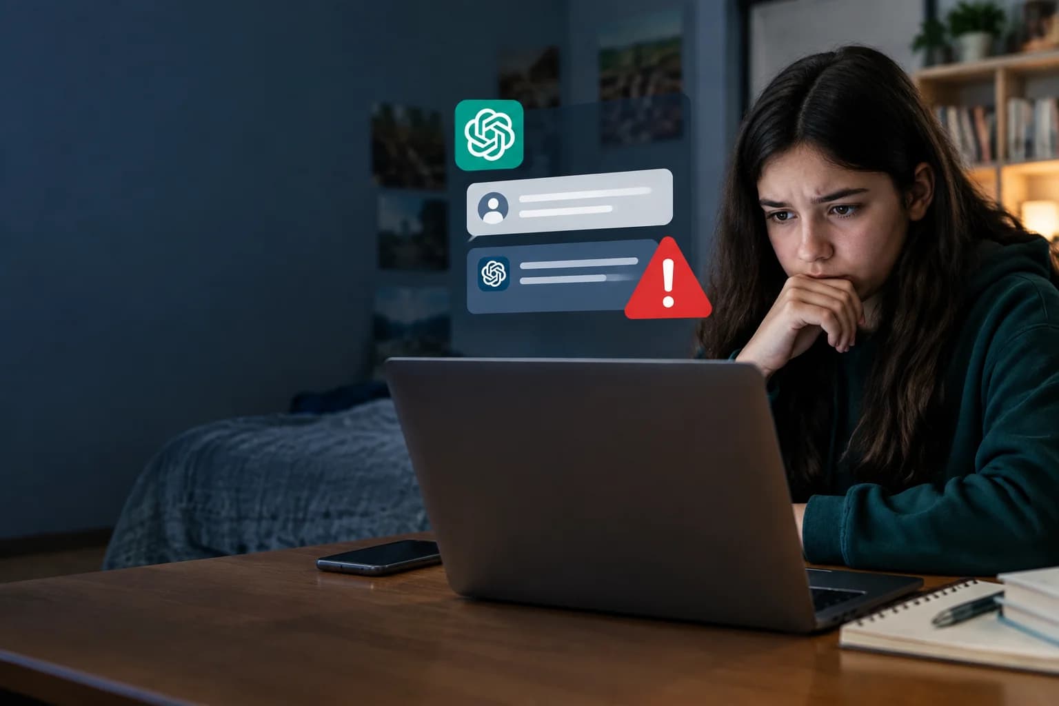 Daily Agent photo for: Common Sense rates ChatGPT for Teens an unacceptable risk