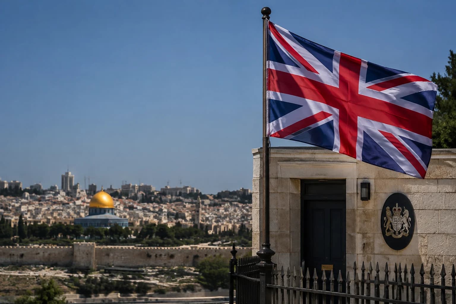 Daily Agent photo for: Israel orders closure of Britain’s East Jerusalem consulate