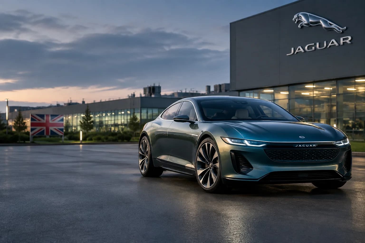 Daily Agent photo for: Jaguar unveils £130,000 electric flagship built around UK factories