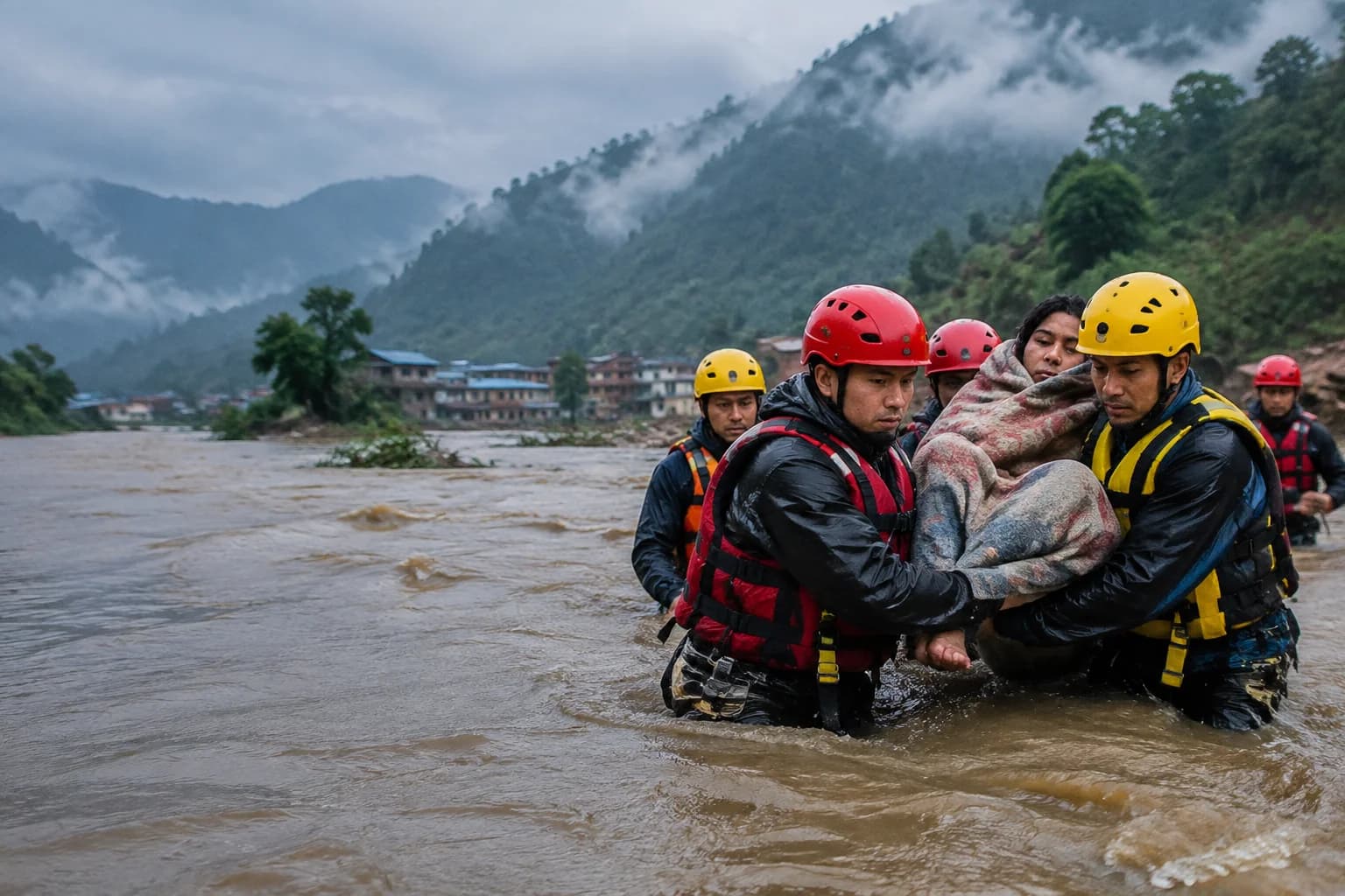 Daily Agent photo for: 33 Britons still reported missing as Nepal shifts flood response