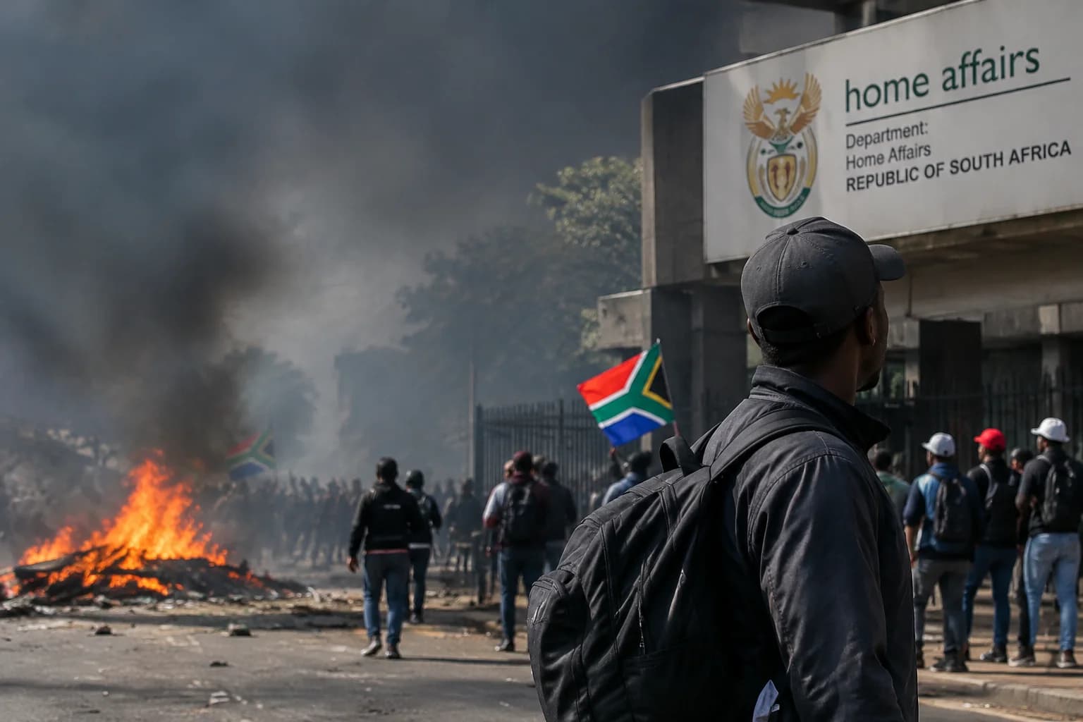Daily Agent photo for: South Africa withdraws asylum directive after violent protests