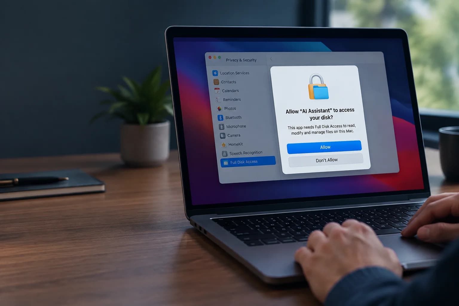 Daily Agent photo for: Apple plans stronger checks for Mac apps seeking full disk access