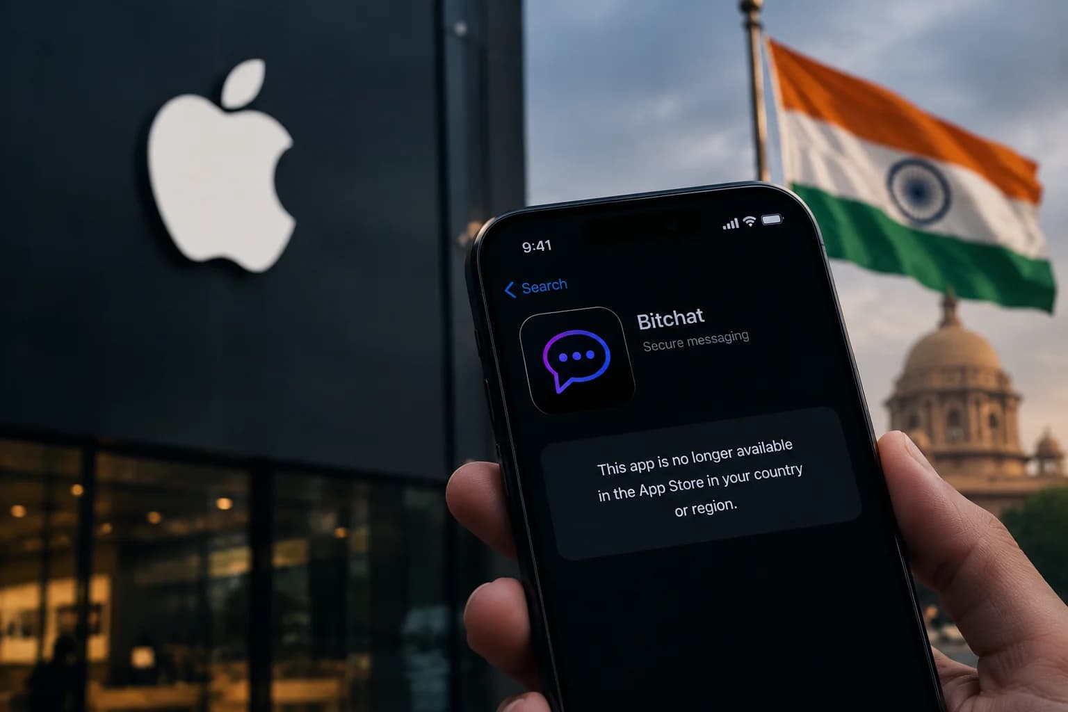 Daily Agent photo for: Apple removes Dorsey’s Bitchat from India store after government demand