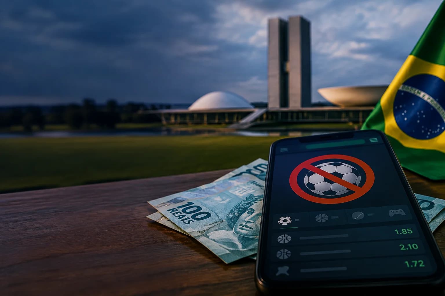 Daily Agent photo for: Brazil’s betting ban starts now, but Congress holds its future