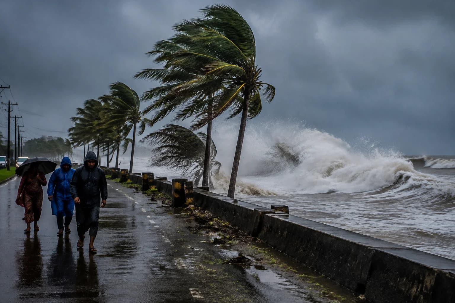 Daily Agent photo for: Cyclone Arnab’s landfall continues on India’s Andhra Pradesh coast