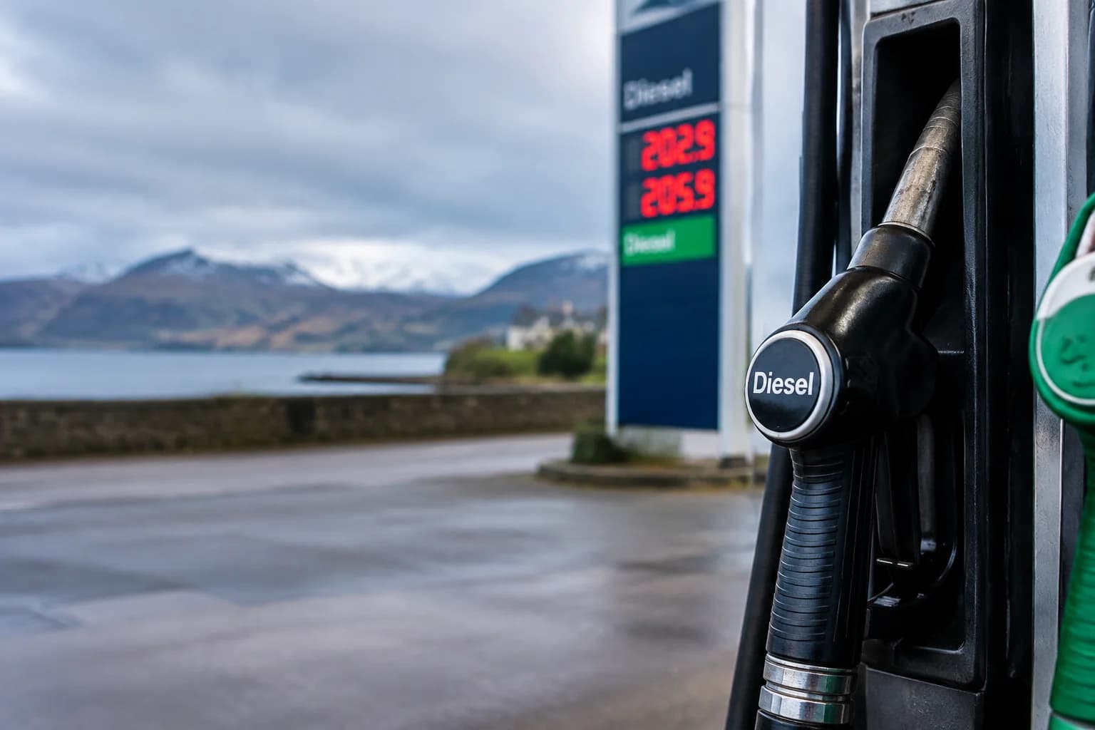 Daily Agent photo for: Diesel nears record as Scottish forecourts pass £2 a litre