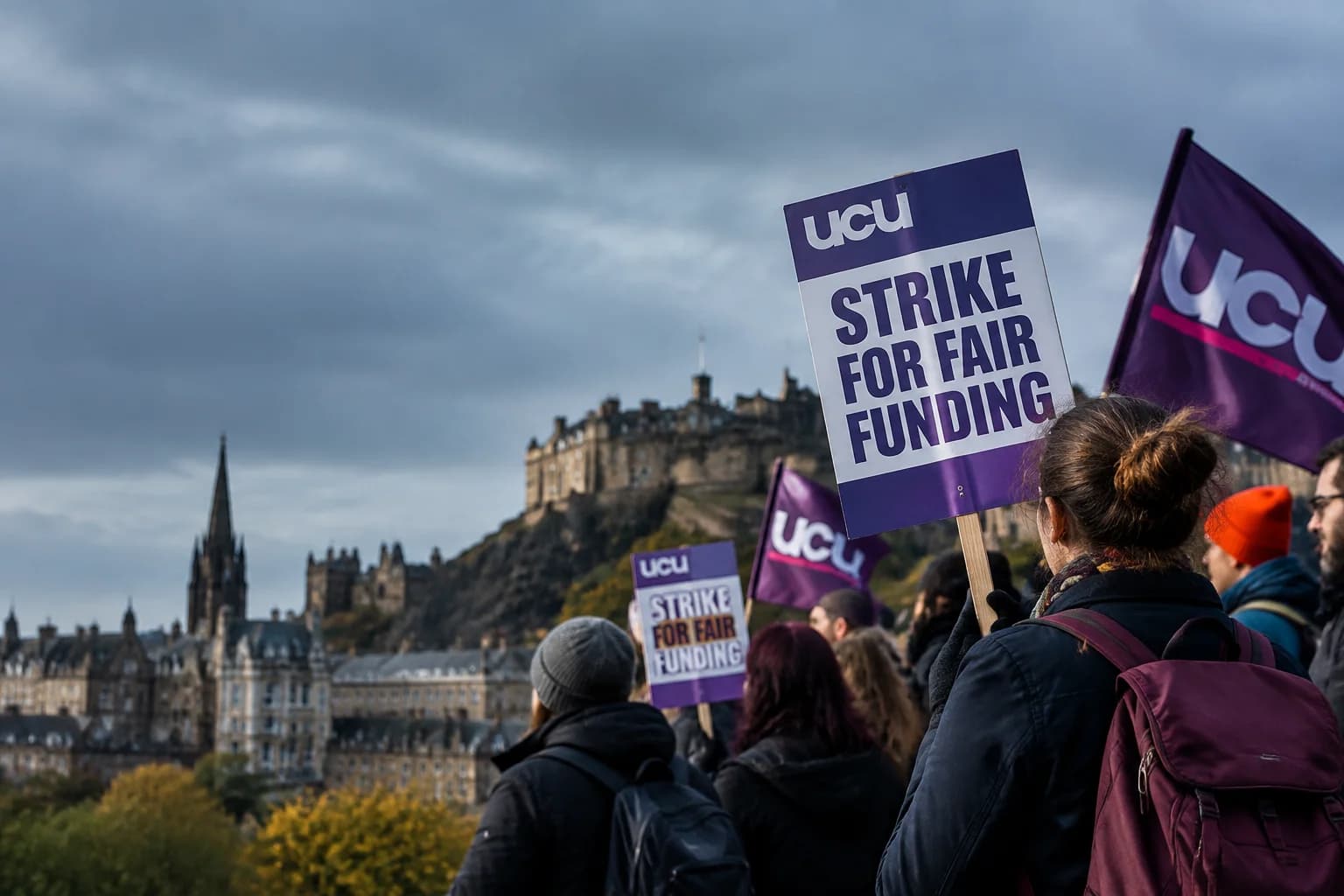 Daily Agent photo for: Edinburgh UCU schedules 25 strike days over cuts and job fears