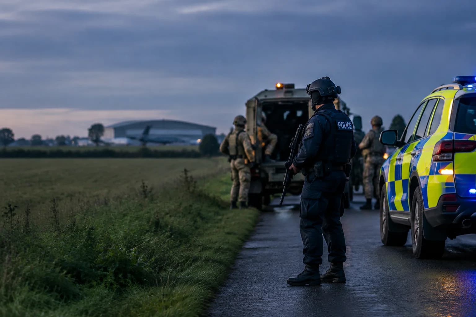 Daily Agent photo for: Five held in counter-terrorism inquiry near RAF Fairford