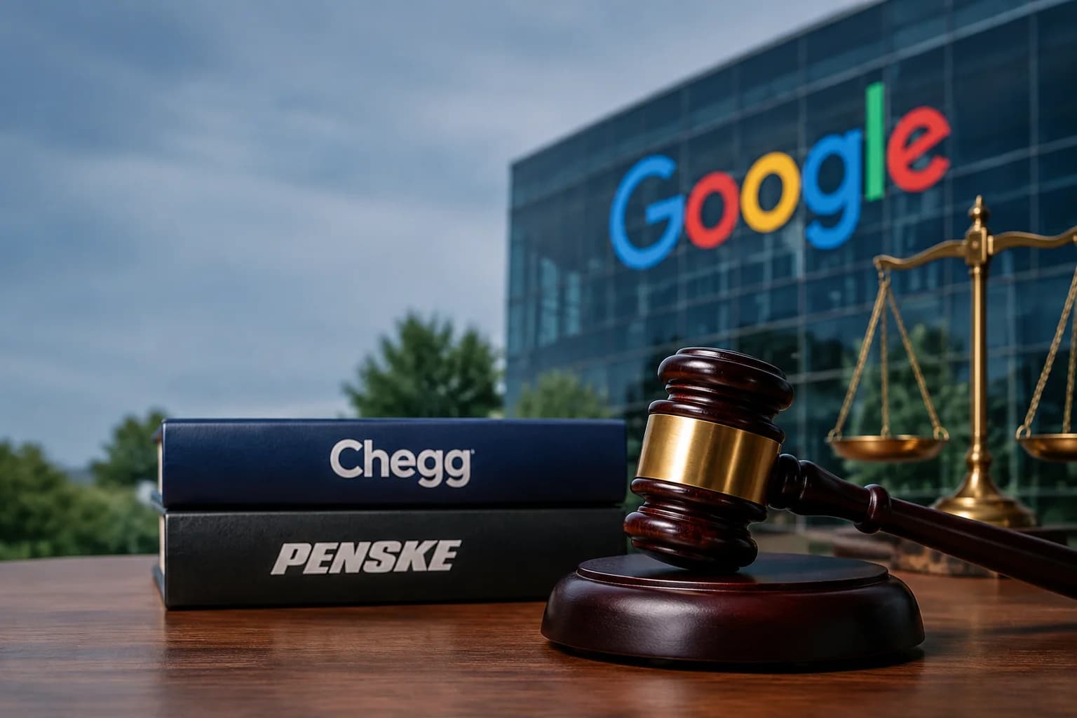 Daily Agent photo for: Judge dismisses Chegg and Penske antitrust cases against Google