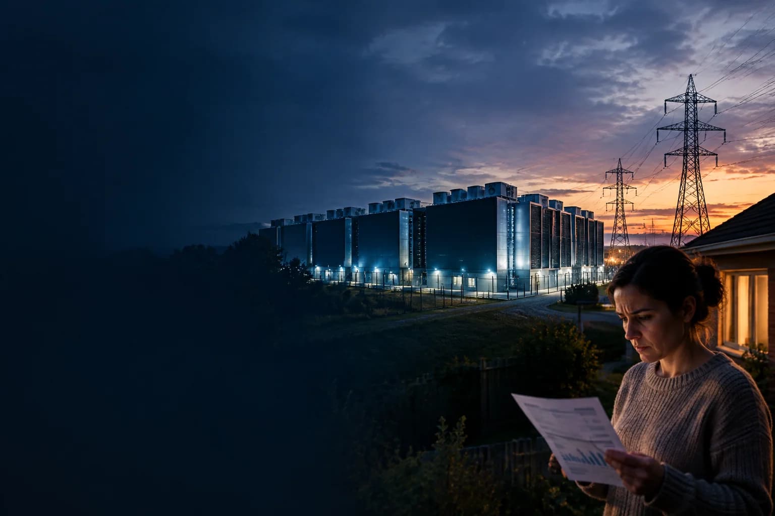 Daily Agent photo for: House backs data-centre bill, but households still face the risk