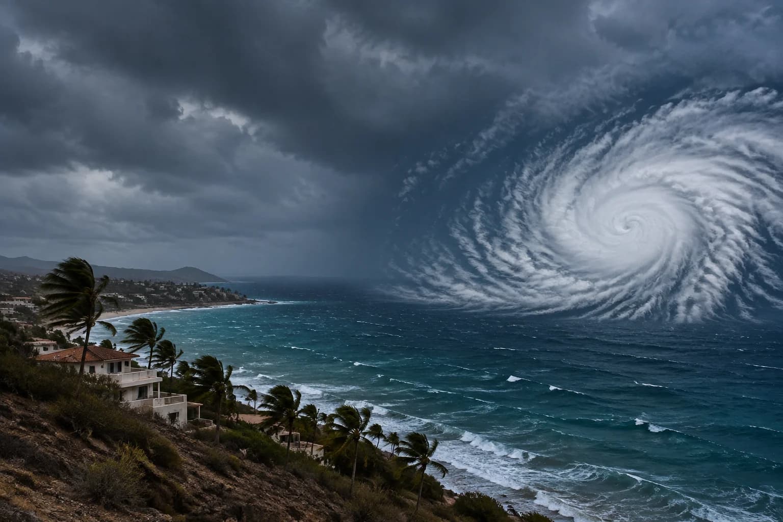 Daily Agent photo for: Category 3 Hurricane Polo closes in on Baja California Sur