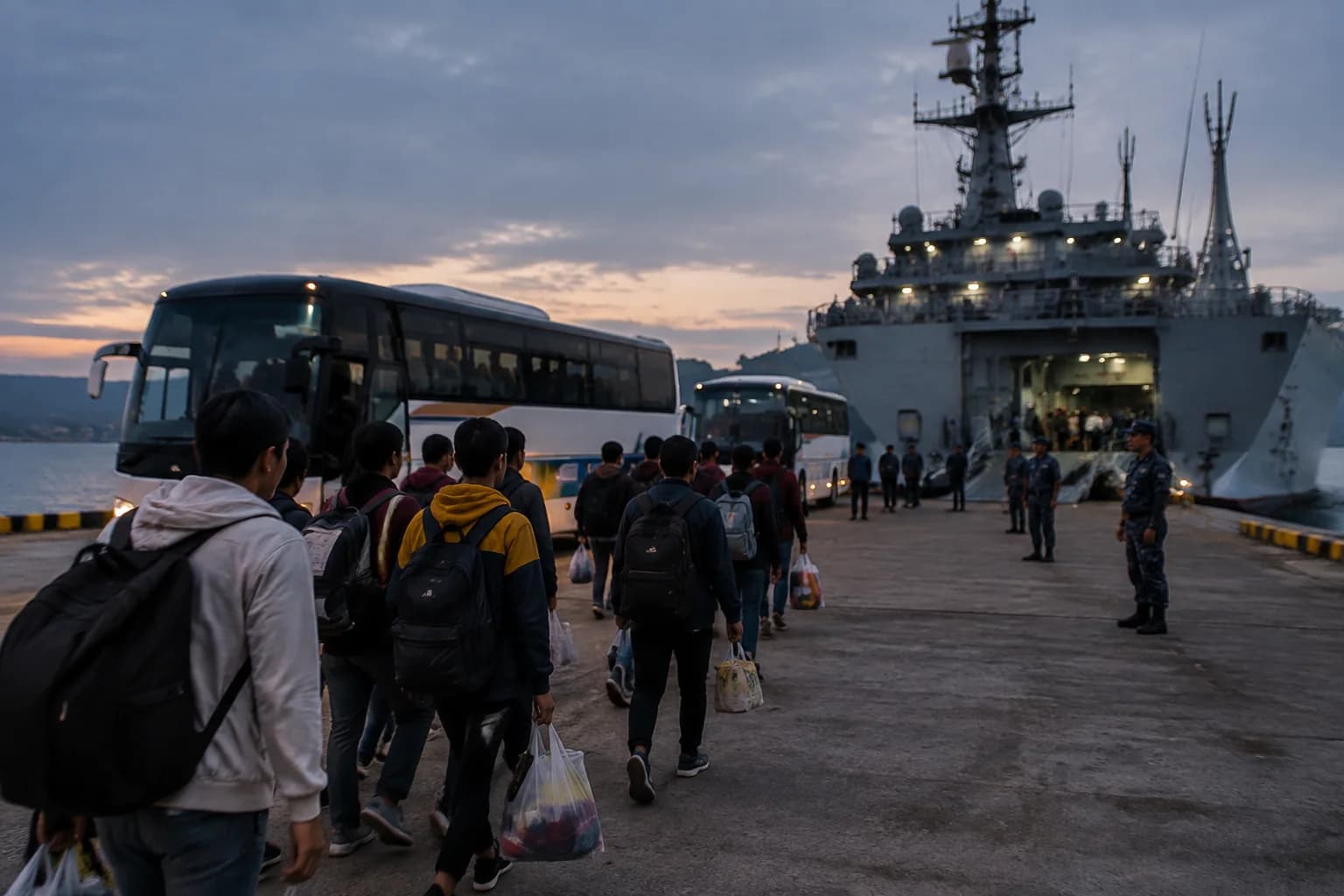 Daily Agent photo for: Malaysia Starts Return Operation for Myanmar Detainees