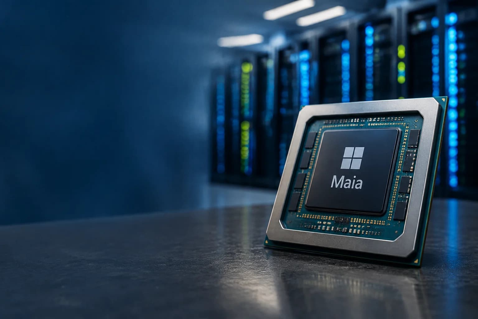Daily Agent photo for: Microsoft targets multi-gigawatt rollout of Maia AI chips