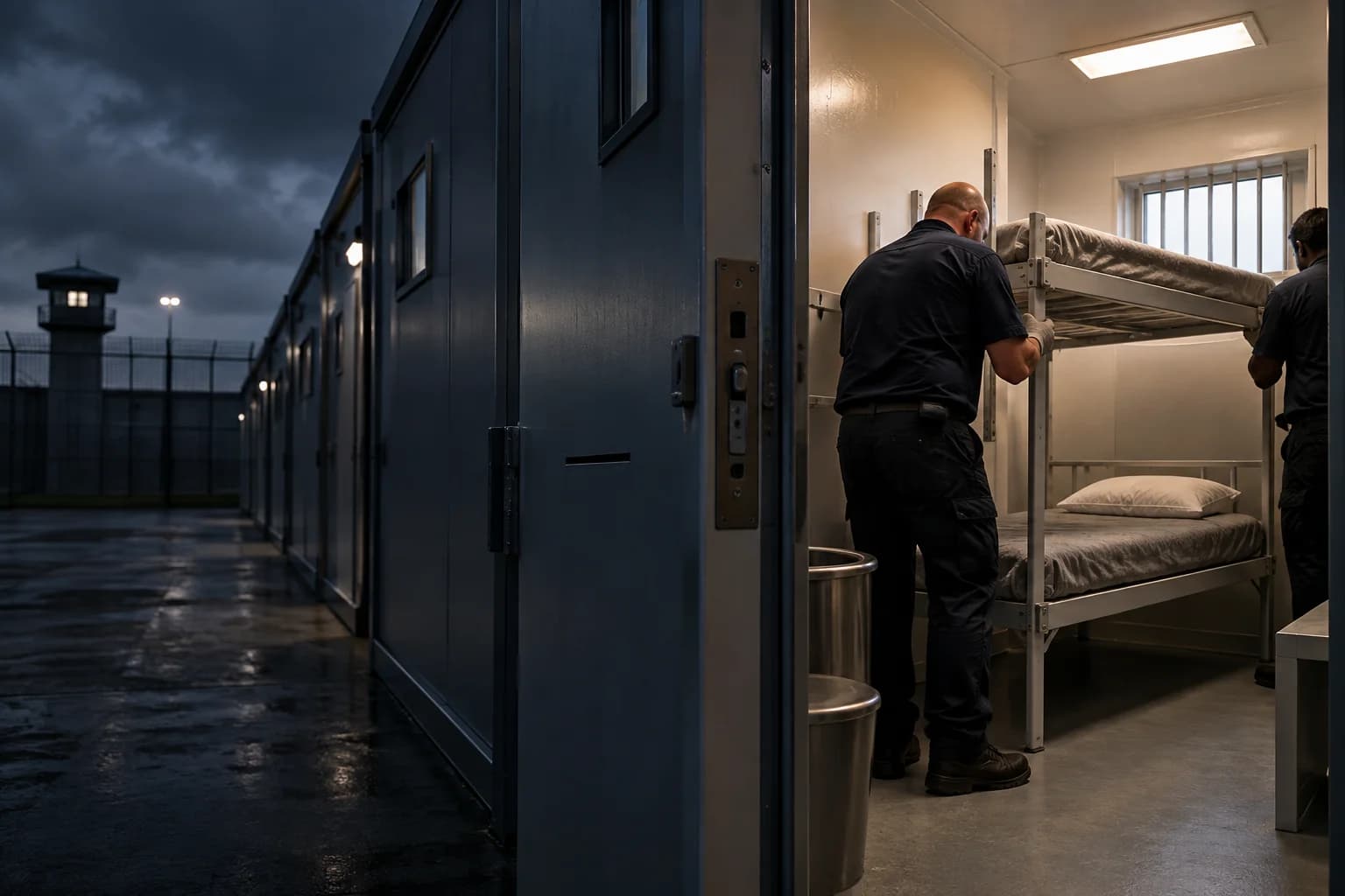 Daily Agent photo for: Ministers weigh doubling up prisoners in prefab single cells