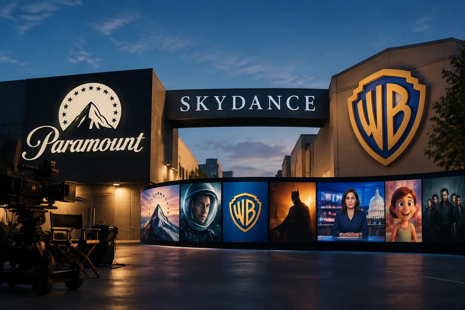 Daily Agent photo for: Paramount closes Warner deal, bringing studios and news under Skydance