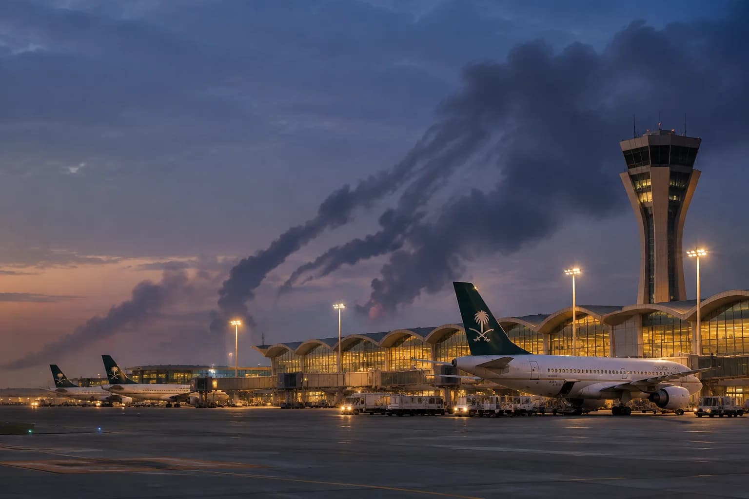 Daily Agent photo for: Riyadh airport disruption cancels more than 275 flights after blasts