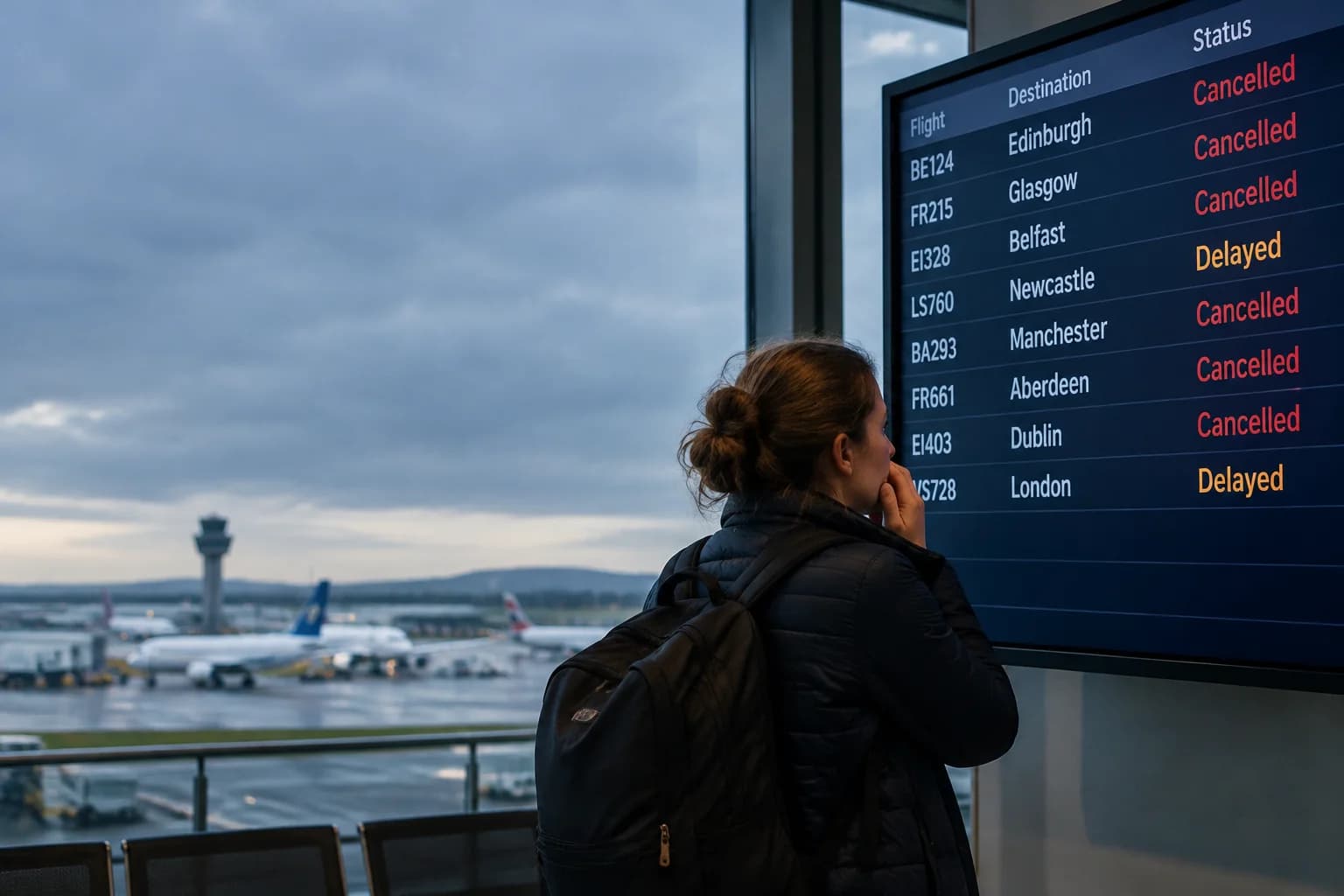 Daily Agent photo for: Second NATS Failure Leaves Northern Flights in Chaos