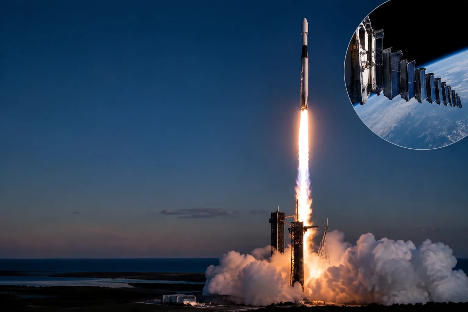 Daily Agent photo for: Starship Reaches Orbit and Deploys 26 Next-Generation Starlinks
