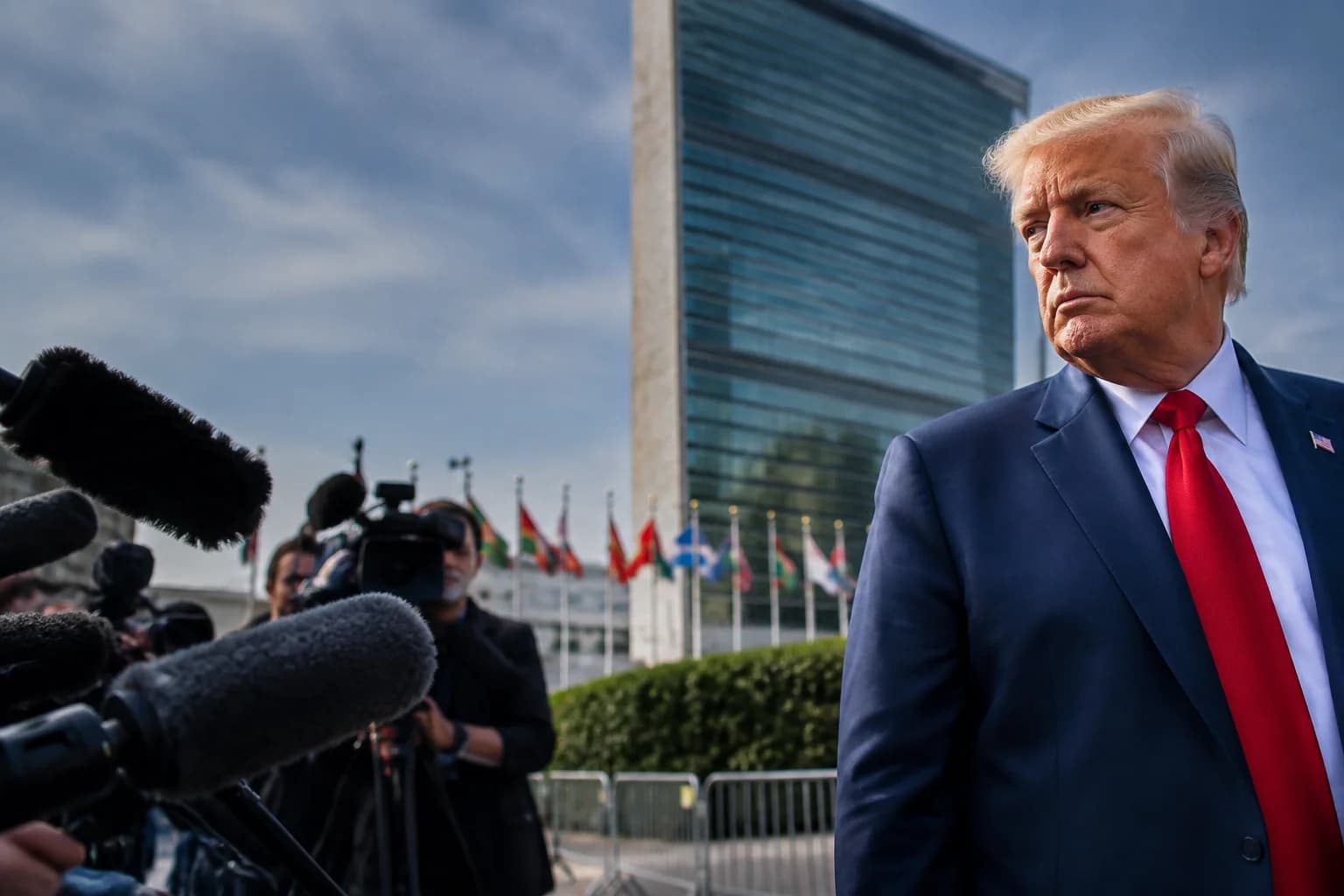 Daily Agent photo for: Trump’s media ban triggers rare TV network revolt and court fight