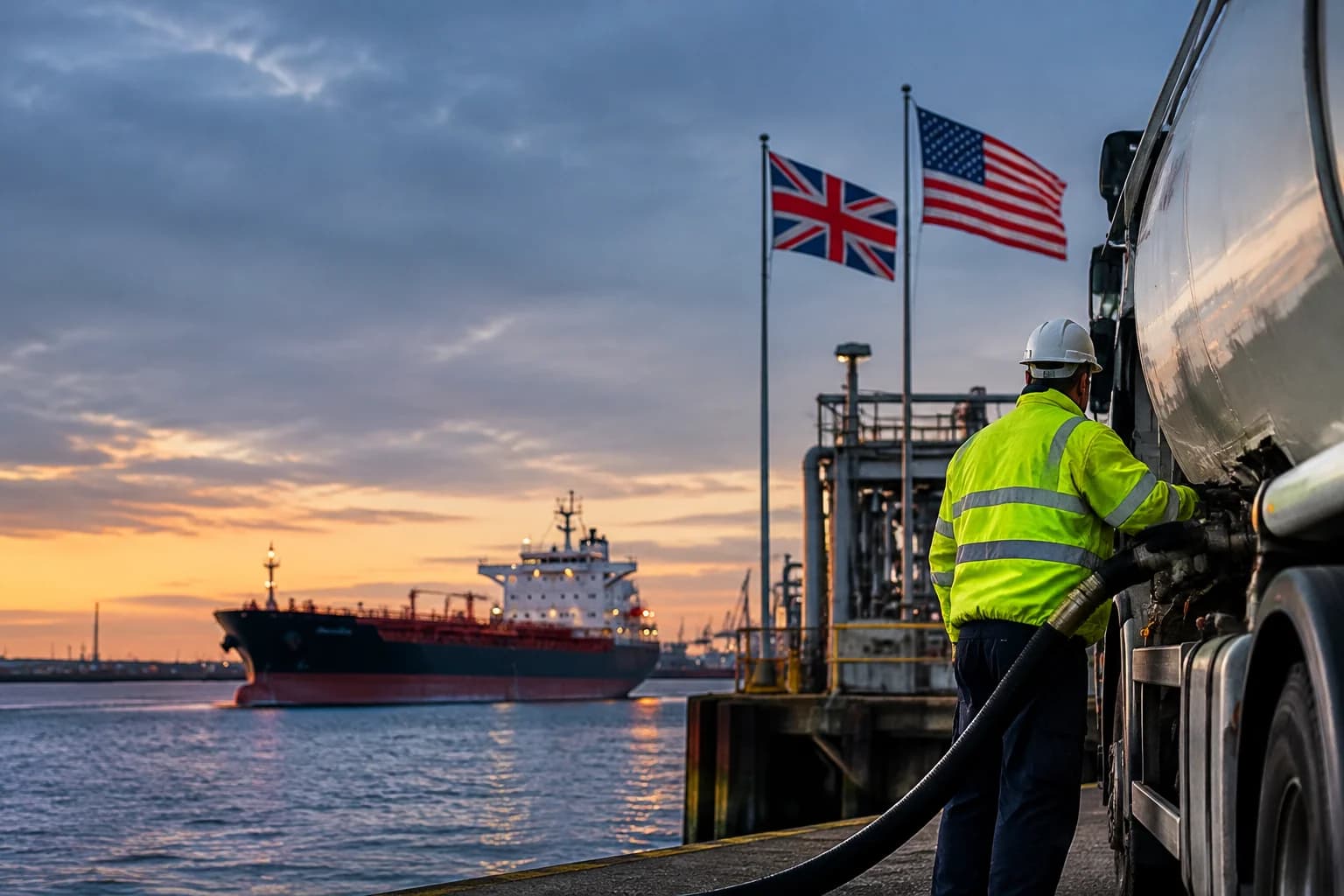 Daily Agent photo for: UK opens talks with US over threatened diesel export ban