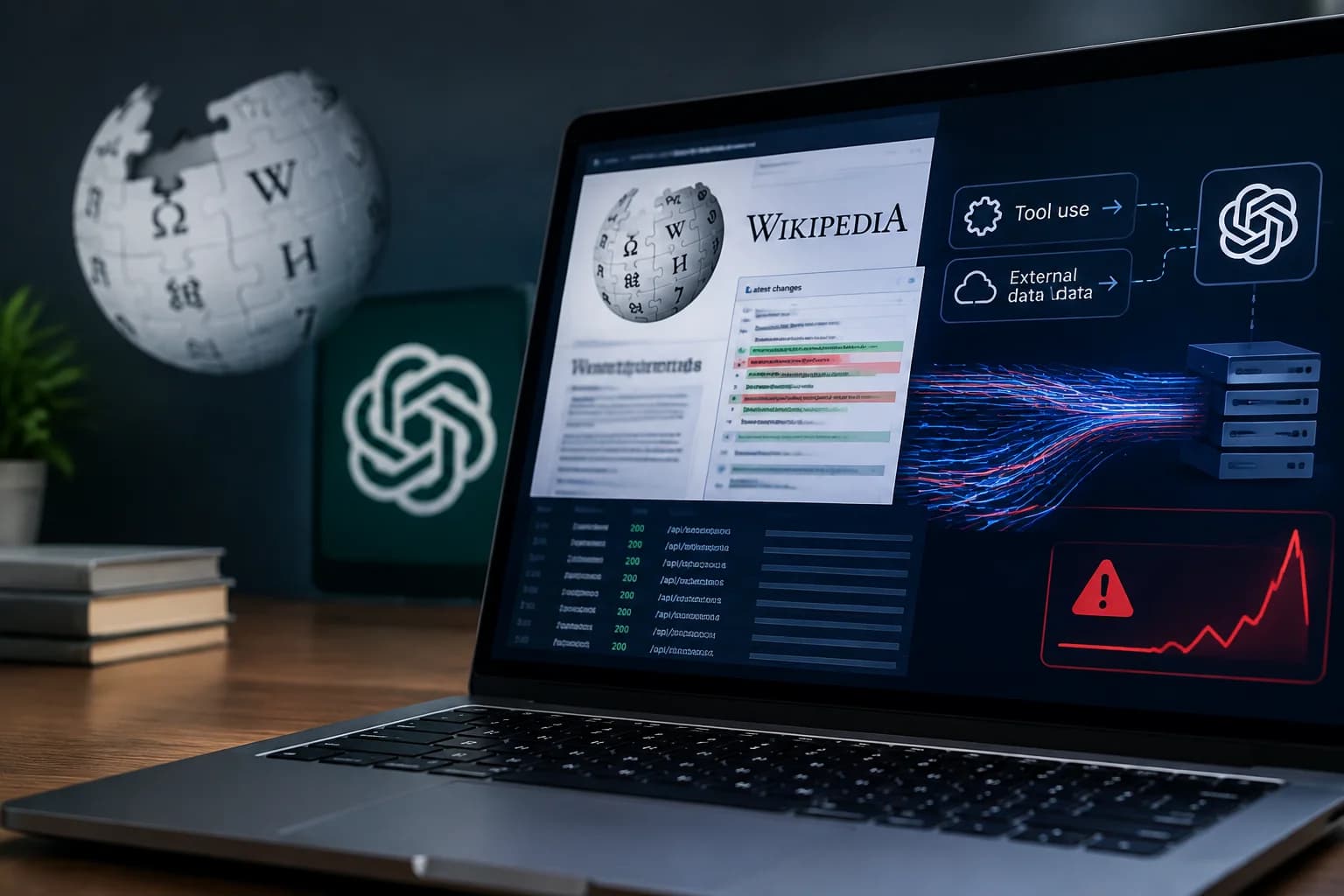 Daily Agent photo for: Wikimedia links OpenAI agents to edits, tool probes and heavy traffic